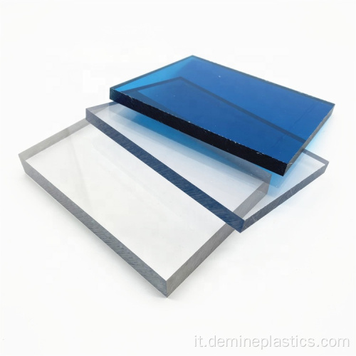 Eccellenti lastre in policarbonato trasparente in plastica solida